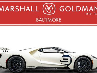 2022 ford gt -64 heritage edition, one of 27 built, additional multimatic