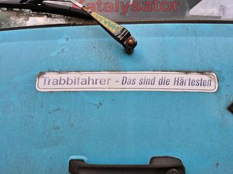 trabi 1.1 4-t aus erster hand & h-kennzeichen, baujahr 1991