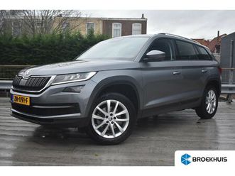 skoda kodiaq 1.5 tsi 150pk business edition | trekhaak | stoelverw. | camera achter | leder | cruise control | app. connect | bluetooth | airco | led