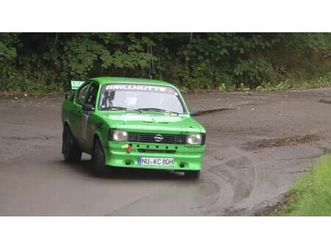 opel kadett c coupé gt/e rennfahrzeug mit kfp
