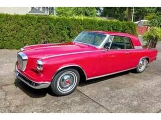 1962 studebaker gran turismo hawk