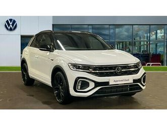 volkswagen t-roc 1.5 tsi black edition plus 5dr