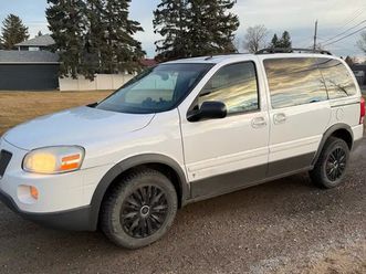 pontiac montana cargo/work van 2009