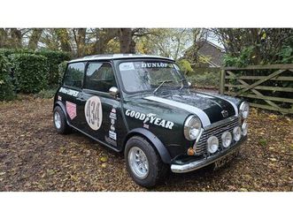 1979 austin mini vert foncé manuel, 4 vitesses conduite à...