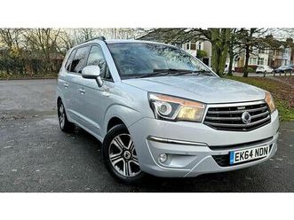 kgm / ssangyong turismo 2.0 e-xdi ex mpv 5dr diesel t-tronic 4wd selectable euro 5 (155 ps)