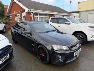 2009 09 vauxhall vxr8 6.2 v8 auto black saloon petrol holden ulez