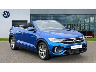 volkswagen t-roc cabriolet 1.5 tsi r-line 2dr dsg