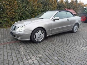 mercedes clk 200 kompresor cabrio w209 163 km 166 000 km 2006r zadbany kolno • olx.pl