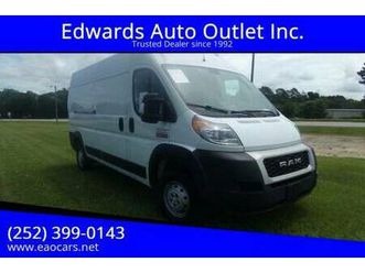 2019 ram promaster 2500 high roof cargo van