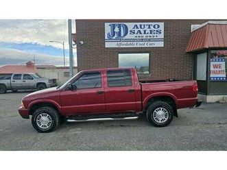 2001 gmc sonoma sls crew cab 4wd- low miles