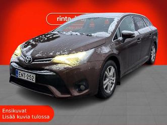 toyota avensis 1,6 d-4d active touring sports - juuri tullut, vetokoukku, navi, p kamera, 2x renkaat