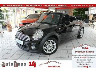 mini one cabrio - navi-jcw-sitzheizung-klima-pdc