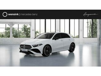 mercedes-benz a-klasse 180 business solution amg | panoramaschuifdak | premium plus pakket | stoelverwarming | achteruitrijcamera | multibeam led |