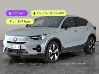 volvo c40 twin recharge 82kwh plus suv 5dr electric auto awd (408 ps)