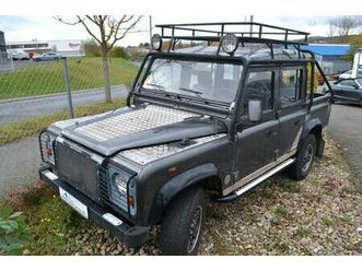 land rover defender 110 td5 tomb raider crew cab original