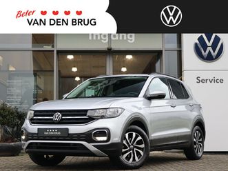 volkswagen t-cross 1.0 tsi 95 pk active | navigatie | app connect | pdc | climatronic | stoelverwarming | 16'' lm | fabrieksgarantie tot 09-10-2026 of 50.000km 