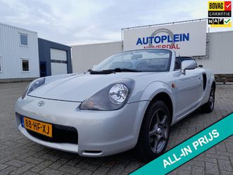 toyota mr 2 1.8-16v vvt-i nette in nederland nieuw geleverde mr2 met hardtop voor de liefhebber!