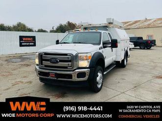 2013 ford f450 super duty cab & chassis • clean title