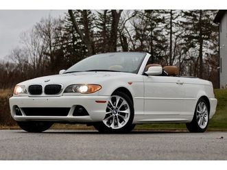 no reserve: 26k-mile 2004 bmw 330ci convertible
