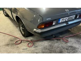 1977 opel manta gris manuel, 4 vitesses conduite à gauche...