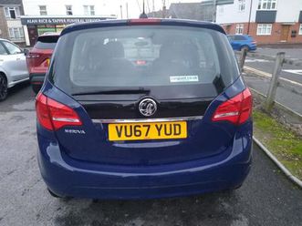 2017 vauxhall meriva 1.4i 16v life 5dr mpv petrol manual