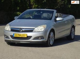 opel astra twintop 1.6 enjoy leer/airco/cruise/pdc/apk — opel — marktplaats