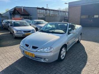 renault mégane cabrio 1.6-16v winterprijs — renault — marktplaats