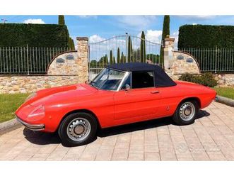 alfa romeo spider duetto osso di seppia 1750
