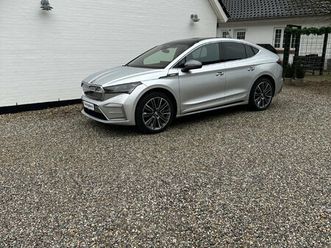 brugt skoda enyaq 85x iv laurin & klement coupé til salg