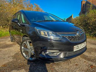 2017 vauxhall zafira tourer 1.6cdti sri nav ecoflex (leather pk)