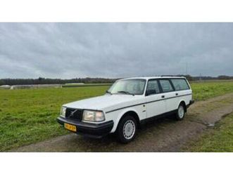 volvo 240 2.0 gl 1991 wit — volvo — marktplaats