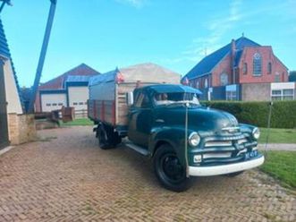 mooie unieke chevrolet 3800 1953 — bestelauto's — marktplaats