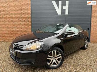 volkswagen golf cabriolet - 1.4 tsi | nieuw dak | stoelverwaring | camera | pdc v+a | lmv |