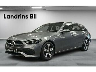 mercedes-benz c 220 d 4-matic värmare panorama premium