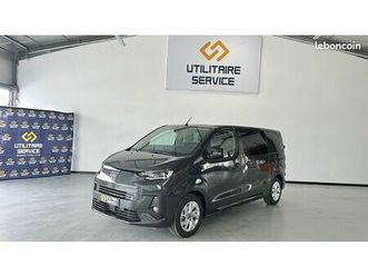 fiat scudo m cabine approfondie 5 places 2.0 180 cv bva premium connect gris titane neuf