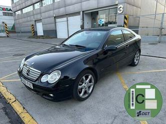 mercedes-benz clase c mercedes 180 k sportcoupé sport edition