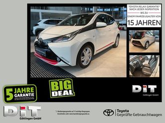 aygo - x-play touch - 5-türer 1.0 l 5-gang schaltgetriebe --- x-touch x-look paket x-business paket
