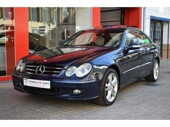 mercedes-benz clase clk deportivo automático de 3 puertas