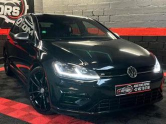 ② ** vw golf 7.5 r // dsg 4 motion// full black** — volkswagen — 2ememain