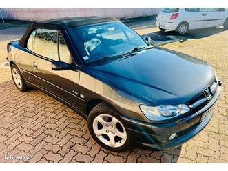 magnifique peugeot 306 cabriolet édition suisse