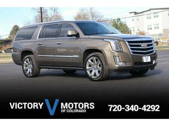 2016 cadillac escalade esv 4x4 4wd premium collection suv