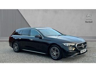 mercedes-benz e-class e class e200 amg line 5dr 9g-tronic