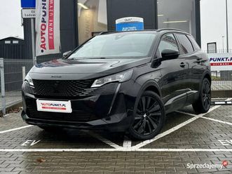 peugeot 3008, 2021r. || panorama || fv23% || automat || hak poznań - sprzedajemy.pl