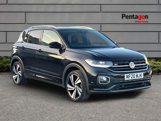 used volkswagen t-cross 2020 1.0 tsi r line suv 5dr petrol manual euro 6 (s/s) (115 ps)