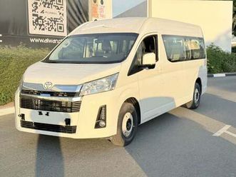 toyota hiace 2026 toyota hiace gl 13-seater high-roof full-option 3.5l v6 petrol a/t rwd export only