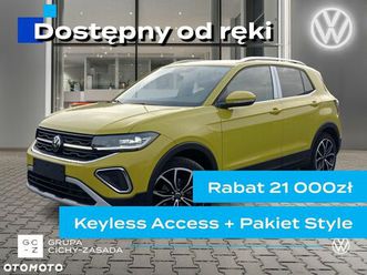 volkswagen t-cross 1.0 tsi style dsg