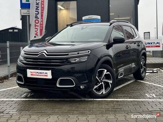 citroen c5 aircross, 2019r. || skóry || panorama || fv23% || automat poznań - sprzedajemy.pl