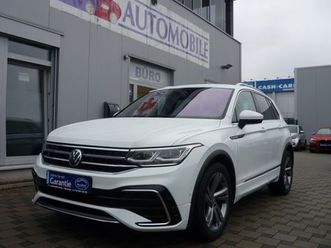 volkswagen tiguan r-line sr/wr navi matrix-led garantie.