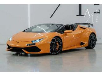 lamborghini huracan 2017 lamborghini huracan spyder, full service history, excellent condition, gcc spec