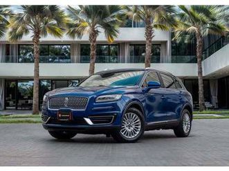 lincoln nautilus nautilus | 1,763 p.m | 0% downpayment | pristine condition!